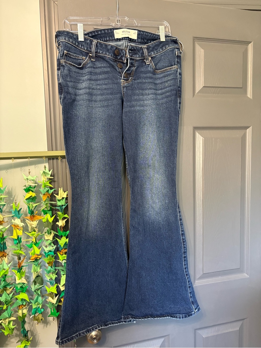 Hollister Dark Blue Flare Jeans